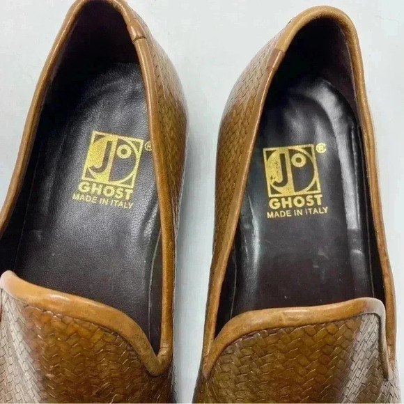 Jo Ghost woven smoking loafer smoking loafer slip by on  leather Botega veneta - Picture 6 of 8